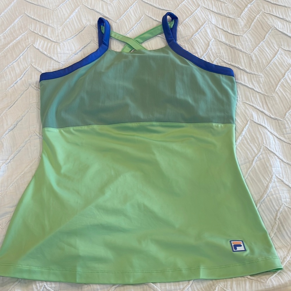Fila tennis tank top sz small